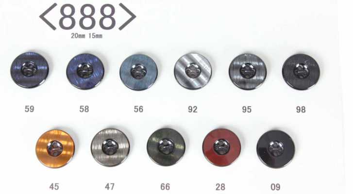 888 FLIGHT Nút polyester sản xuất trong nước cho vest và áo jacket