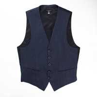 LV-1 áo Gile Vải Lanh Nội địa Xanh Nước Biển[Lễ Phục Kiện Trang Trọng] Yamamoto(EXCY) Ảnh phụ