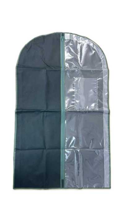 FA182 Bọc bảo quản vest có nẹp, màu xanh lá