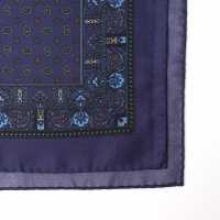 RKC-5765 EXCY Paisley Pattern Print Silk Pocket Khăn Cài Túi Ngực áo Vest[Lễ Phục Kiện Trang Trọng] Yamamoto(EXCY) Ảnh phụ