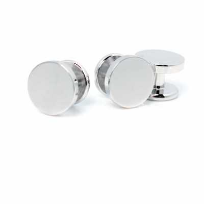 CU925-1G-S EXCY LEGEND Bộ stud bằng bạc nguyên chất, phẳng