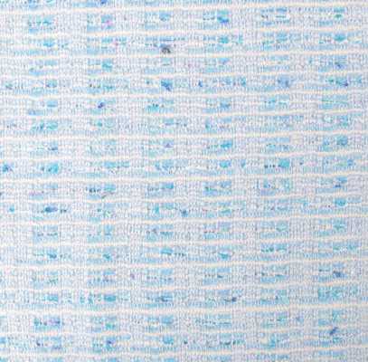 Z7565 LINTON vải tweed sản xuất tại Anh màu xanh sax × trắng
