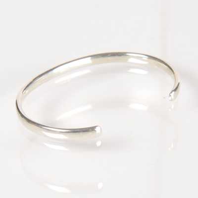 CO-B01-SI CODIS MAYA Vòng tay oval bạc
