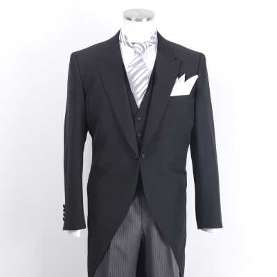 EFW-MOR Áo morning coat lễ phục ban ngày sử dụng vải CHRRUTI (Cerruti) của Ý