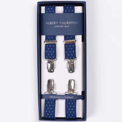 ATX-2447 Albert Thurston Dây đai đeo Quần Chữ Y X Type Kẹp Dây đai Quần Chữ Y 4 Point 25mm Elastic (Chun)[Lễ Phục Kiện Trang Trọng] ALBERT THURSTON Ảnh phụ
