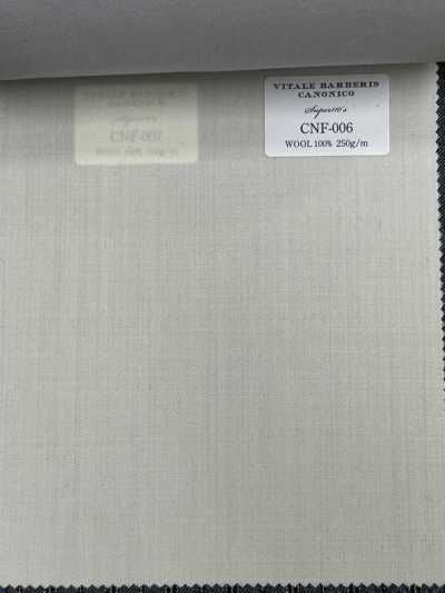 CNF006 CANONICO Mẫu cơ bản Super110's màu be nhạt trơn