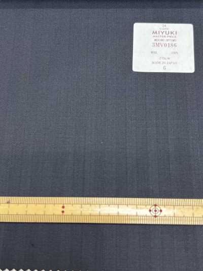 3MV0186 MIYUKI bộ sưu tập kinh điển ETERNALS MERINO OPTIMO len 100% xanh navy xương cá