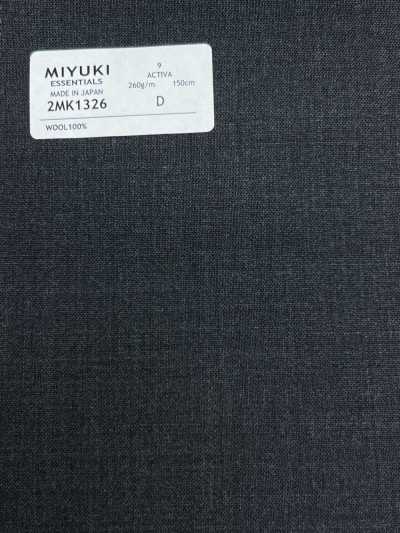 2MK1326 26SS MIYUKI ESSENTIALS ACTIVA xám than trơn