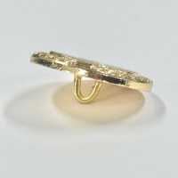 P16 Cúc Kim Loại Vàng Cho Comple Và áo Khoác Sản Xuất Tại Nhật Bản Ảnh phụ