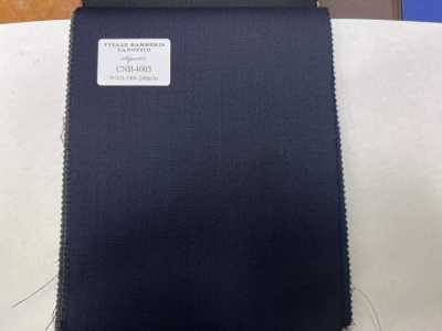 CNB-4003 CANONICO Super110's tiêu chuẩn xanh navy đậm trơn
