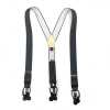 SR-GREY SR-GREY dây đeo quần EXCY Braces xám trơn 2in1 35mm co giãn
