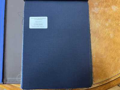 CNB3003 CANONICO dòng cơ bản Super120's xanh navy trơn