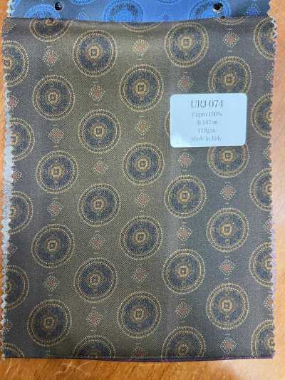 URJ-074 Lót in 100% cupro sản xuất tại Ý chuyển sắc nâu