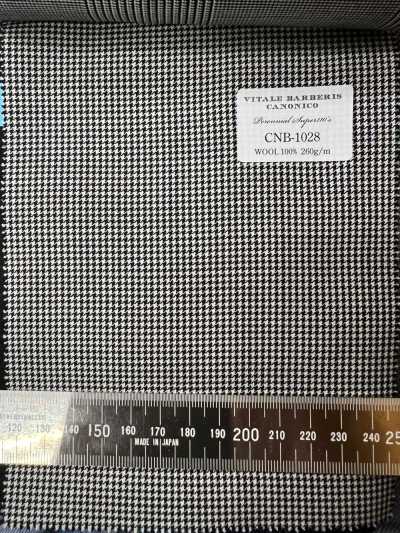 CNB1028 CANONICO mẫu tiêu chuẩn Super110's PERENNIAL họa tiết houndstooth