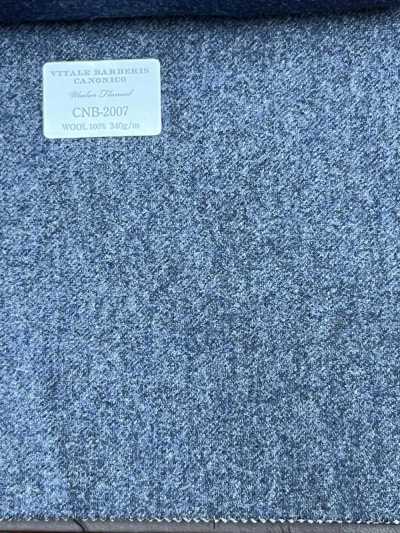CNB2007 CANONICO kiểu cơ bản flannel len xám xanh trơn