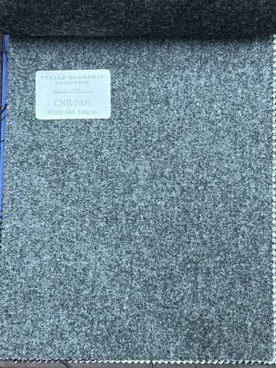 CNB2009 CANONICO dòng cơ bản flannel len màu xám trơn