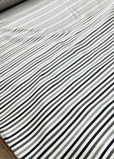 AI-2 Sọc jacquard lụa 【hàng outlet】