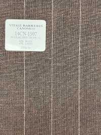 14CN1597 CANONICO 21 Micron Len & Linen Kẻ Sọc Nâu[Vải] CANONICO Ảnh phụ