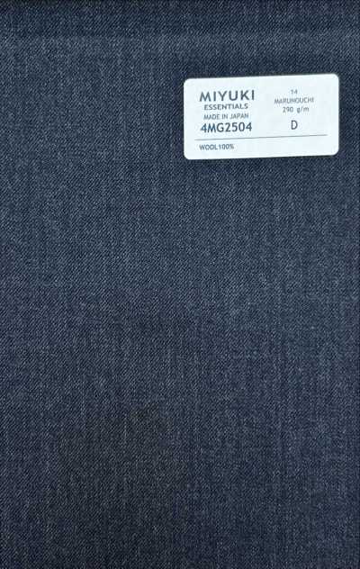 4MG2504 26AW MARUNOUCHI vải twill màu xám than