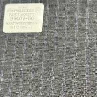 95407-50 25SS LỰA CHỌN TỐT NHẤT [FANCY WORSTED] Fancy Worsted Kẻ Sọc Xám đậm[Vải] Công Ty TNHH Kunishima Ảnh phụ