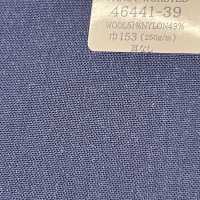 46441-39 25SS LỰA CHỌN TỐT NHẤT [FANCY WORSTED] Fancy Worsted Vải Trơn Không Hoạ Tiết Navy Công Ty TNHH Kunishima Ảnh phụ