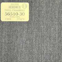 56510-30 25SSHERDREX [VẢI CHAMBRAY CHỮ Twill] VẢI Vải Chambray CHỮ Twill Màu Xanh Vải Trơn Không Hoạ Tiết Công Ty TNHH Kunishima Ảnh phụ