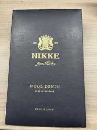 896S4311-18 Chỉ đơn NIKKE NIKKE DENIM Màu đen Vải Trơn Không Hoạ Tiết 140 Chỉ đơn NIKKE Ảnh phụ