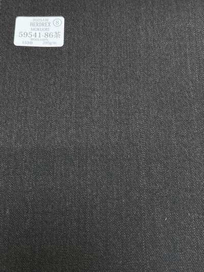 59541-86 26AW HERDREX 【MOKUORI】 MOKUORI màu nâu đậm vải twill len khử mùi
