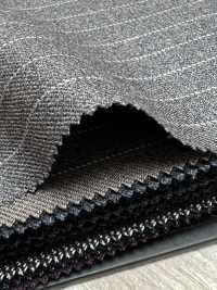 59542-63 25AW HERDREX [MOKUORI] Lăn Khử Mùi Mokuori Medium Gray Pencil Kẻ Sọc Wool[Vải] Công Ty TNHH Kunishima Ảnh phụ