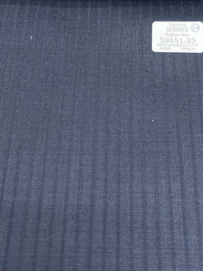 59551-35 26AW HERDREX 【Brilliant Max】 Brilliant Max xanh navy sọc chìm