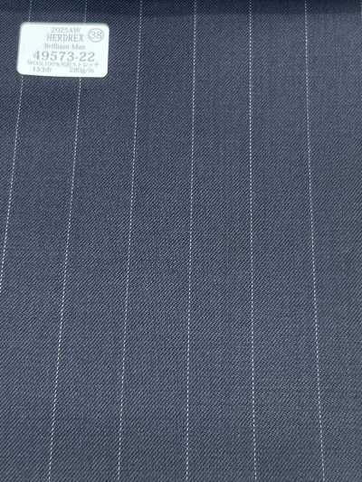 49573-22 26AW HERDREX 【Brilliant Max】 Brilliant Max xanh navy sọc rộng