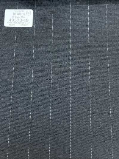 49573-49 26AW HERDREX 【Brilliant Max】 xám than sọc rộng