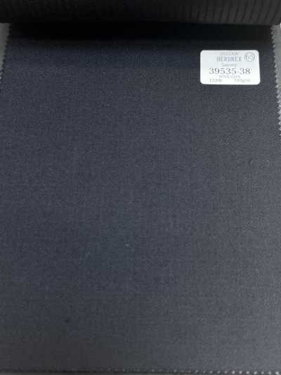 39535-38 26AW HERDREX 【SAXONY】 Saxony xanh navy đậm trơn
