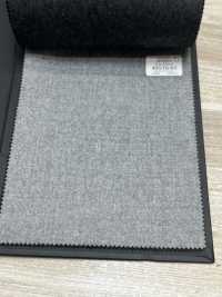 49576-65 25AW HERDREX [Grace Flannel] Grace Vải Dạ Flannel Xám Vải Trơn Không Hoạ Tiết Công Ty TNHH Kunishima Ảnh phụ