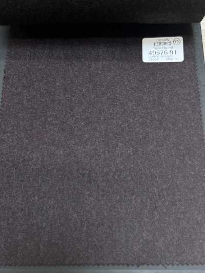 49576-91 26AW HERDREX 【Grace Flannel】 Grace Flannel Light màu nâu trơn