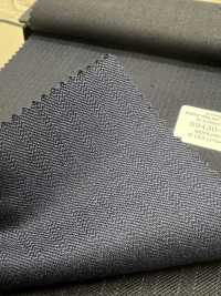 59430-35 25AW LỰA CHỌN TỐT NHẤT [N-STRETCH] N- Co Giãn Navy Shadow Kẻ Sọc[Vải] Công Ty TNHH Kunishima Ảnh phụ