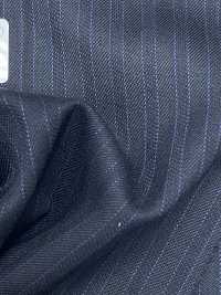 59431-26 25AW LỰA CHỌN TỐT NHẤT [N-STRETCH] N Co Giãn Navy X Purple Shadow Kẻ Sọc[Vải] Công Ty TNHH Kunishima Ảnh phụ