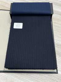 59431-26 25AW LỰA CHỌN TỐT NHẤT [N-STRETCH] N Co Giãn Navy X Purple Shadow Kẻ Sọc[Vải] Công Ty TNHH Kunishima Ảnh phụ