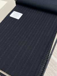 59432-24 25AW LỰA CHỌN TỐT NHẤT [N-STRETCH] N- Co Giãn Navy Shadow Kẻ Sọc[Vải] Công Ty TNHH Kunishima Ảnh phụ
