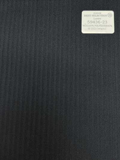 59436-23 26AW BEST SELECTION 【Lustre】 Luster xanh navy sọc chìm