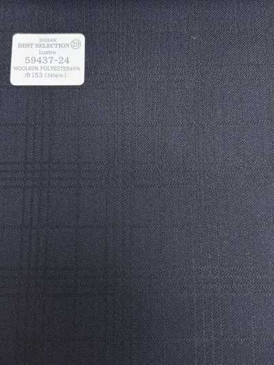 59437-24 26AW BEST SELECTION 【Lustre】Lustre xanh navy kẻ ô chìm