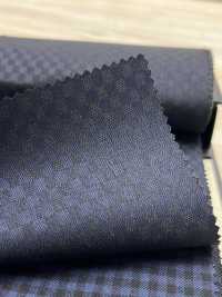 49457-38 25AW LỰA CHỌN TỐT NHẤT [Lustre] Bóng Mờ Kẻ Caro Xanh Navy Bóng[Vải] Công Ty TNHH Kunishima Ảnh phụ