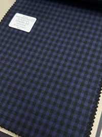 59438-20 25AW HERDREX [80 SUPER 100'S CHÍN THÁNG] Navy Kẻ Caro[Vải] Công Ty TNHH Kunishima Ảnh phụ