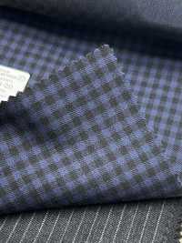 59438-20 25AW HERDREX [80 SUPER 100'S CHÍN THÁNG] Navy Kẻ Caro[Vải] Công Ty TNHH Kunishima Ảnh phụ