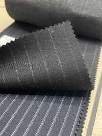 29415-23 25AW BEST SELECTION [vải Truyền Thống] Vải Truyền Thống Kẻ Sọc Xám Than Công Ty TNHH Kunishima Ảnh phụ