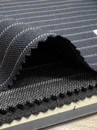 09405-26 25AW BEST SELECTION [vải Truyền Thống] Vải Truyền Thống Co Giãn Chống Thấm Nước Co Giãn Kẻ Sọc Navy Công Ty TNHH Kunishima Ảnh phụ