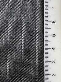 09406-40 25AW BEST SELECTION [vải Truyền Kẻ Sọc ] Vải Truyền Thống Co Giãn Chống Thấm Nước Co Giãn Xám Công Ty TNHH Kunishima Ảnh phụ