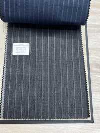 09406-40 25AW BEST SELECTION [vải Truyền Kẻ Sọc ] Vải Truyền Thống Co Giãn Chống Thấm Nước Co Giãn Xám Công Ty TNHH Kunishima Ảnh phụ