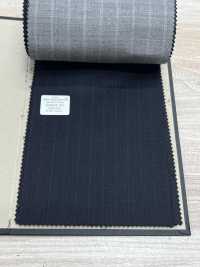 09414-25 25AW LỰA CHỌN TỐT NHẤT [vải Truyền Thống] Vải Truyền Thống Navy Shadow Kẻ Sọc Công Ty TNHH Kunishima Ảnh phụ