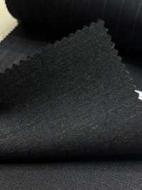 97432-53 25AW BEST SELECTION [vải Truyền Thống] Vải Truyền Thống Kẻ Sọc Xám Than Công Ty TNHH Kunishima Ảnh phụ